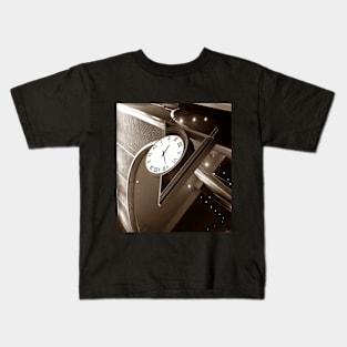 Western train station clock Kids T-Shirt